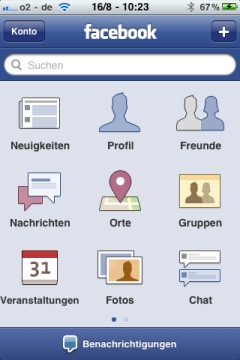 Facebook App Start