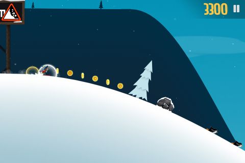 Ski Safari im Spiel Ski Safari im Spiel