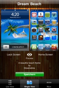 iTheme Design Auswahl